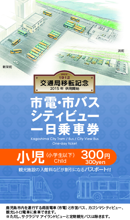 一日乗車券(小児)